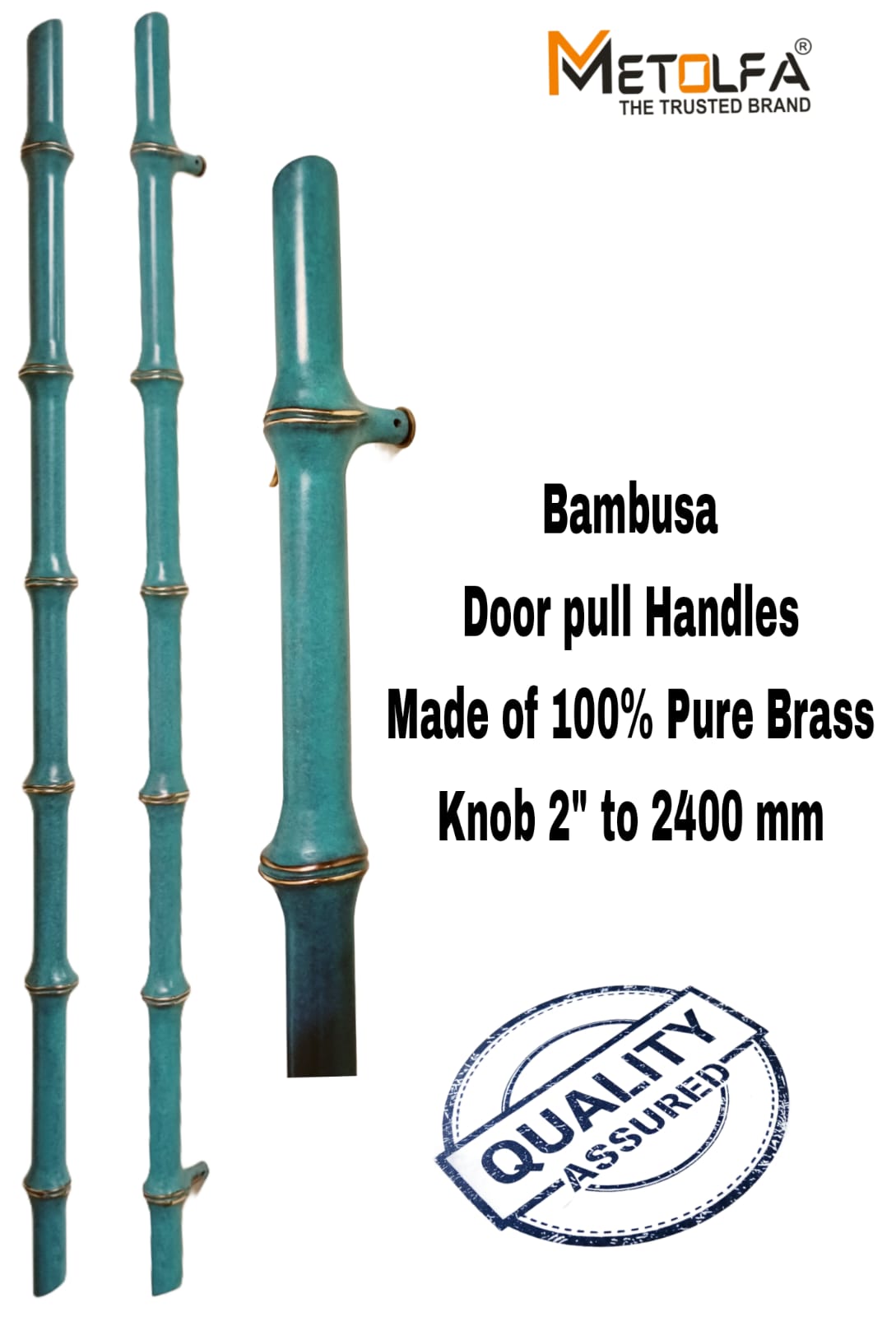 Metolfa Bespoke Custom Designer Pull Handle - Made to Order